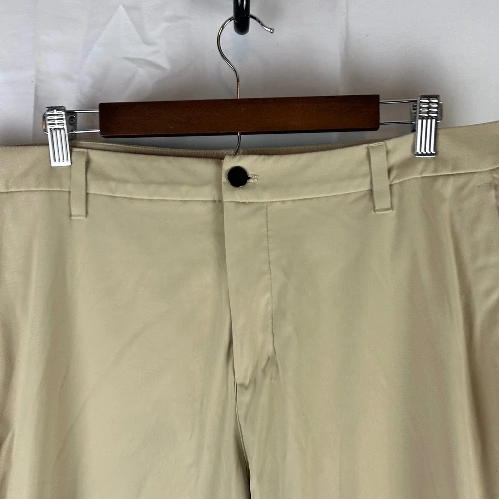Lululemon ABC Pants 38x32 Mens‎ Khaki Slim Fit Technical Performance Golf Casual